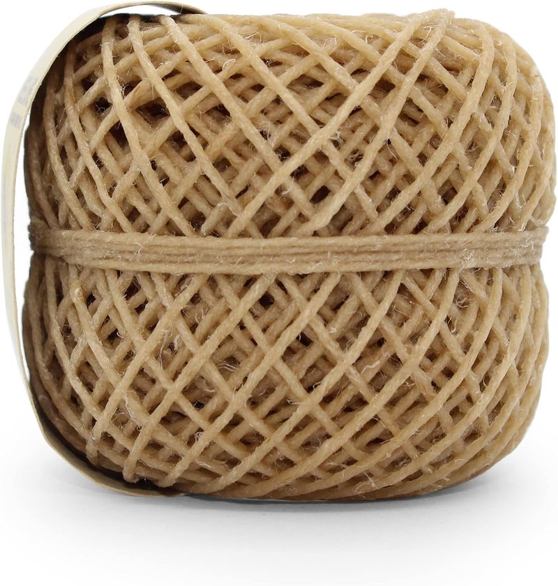 Hemplights Beeline X 100% Organic Hemp Wick, 200 FT Standard Size, Unbleached Unrefined Non Toxic, Made in Europe - Image 3